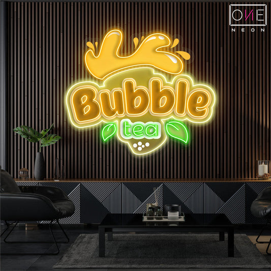 Bubble Tea Bliss Artwork Led Neon Sign