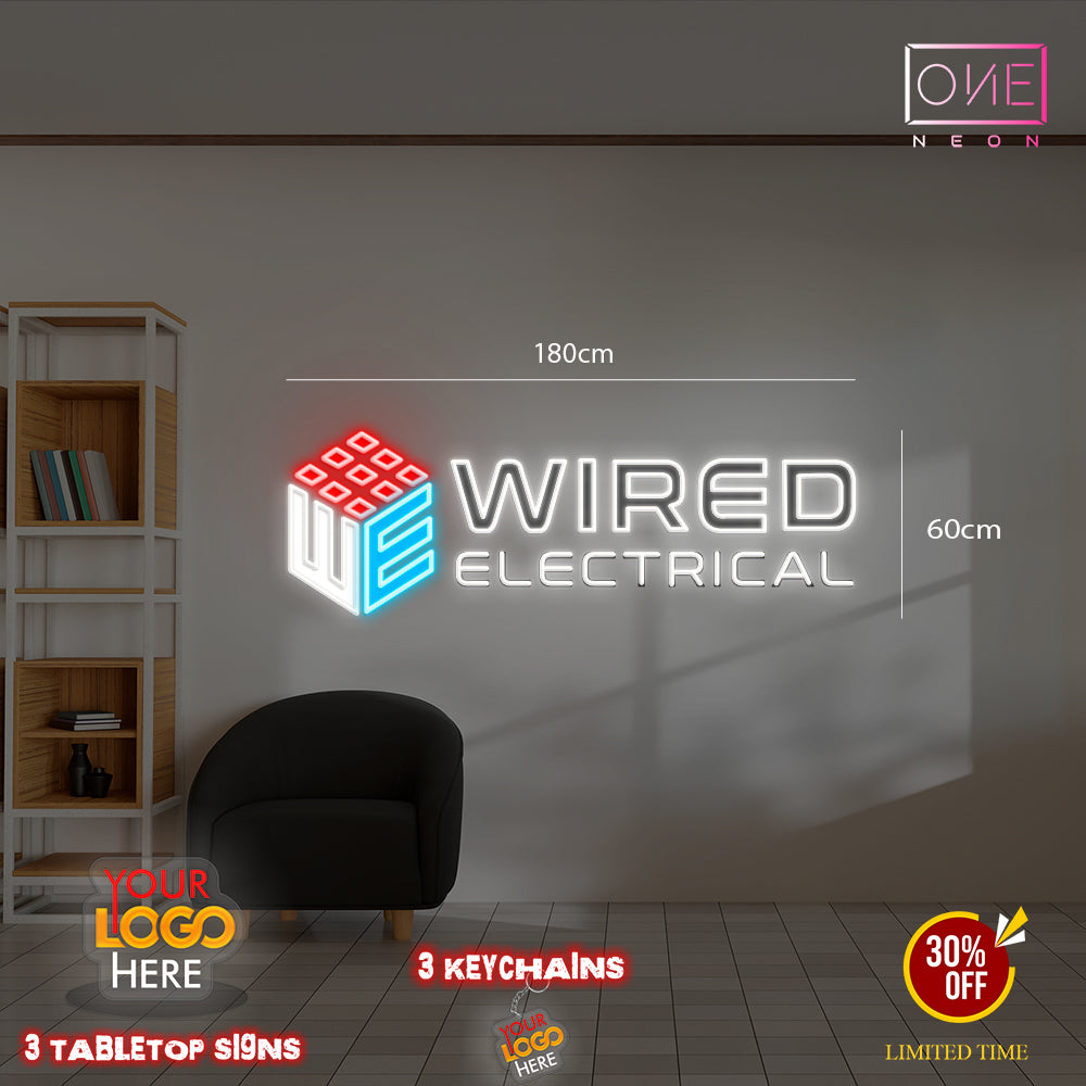 Enseigne au néon LED personnalisée pour entreprise 