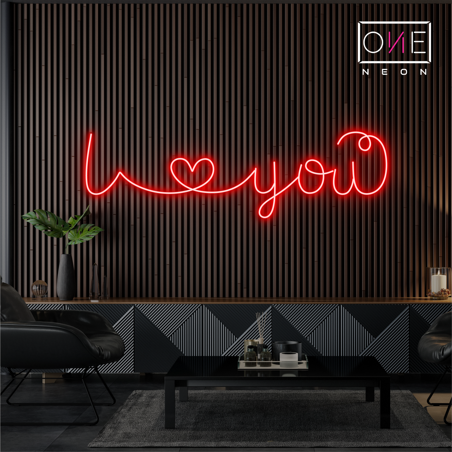 I Love You Led Neon Sign