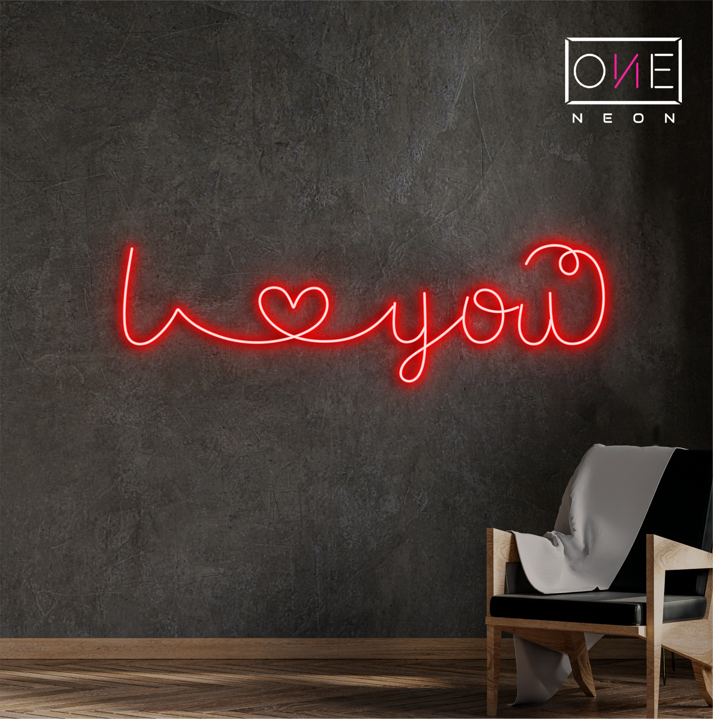 I Love You Led Neon Sign