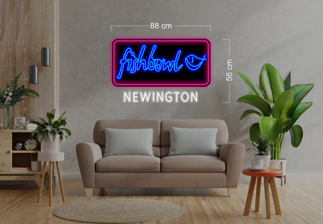 Enseigne au néon LED personnalisée pour entreprise 