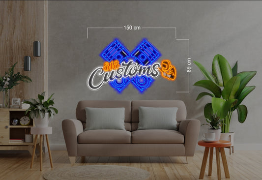 Enseigne au néon LED personnalisée pour entreprise 
