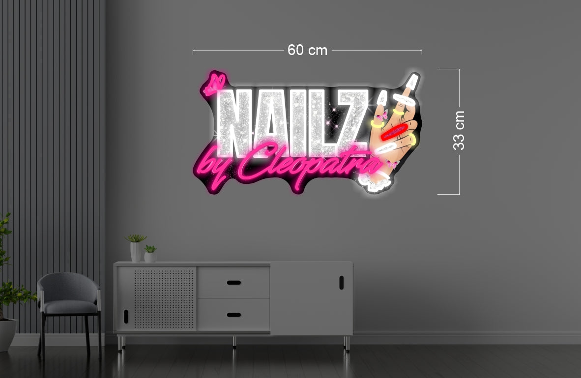 Enseigne au néon LED personnalisée pour entreprise 