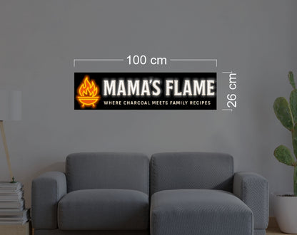 Enseigne au néon LED personnalisée pour entreprise 