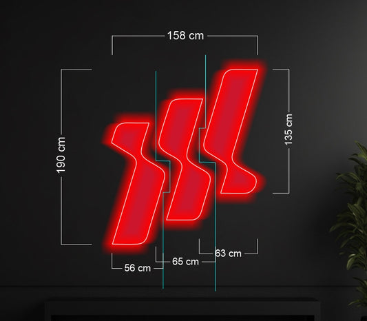 Enseigne au néon LED personnalisée pour entreprise 