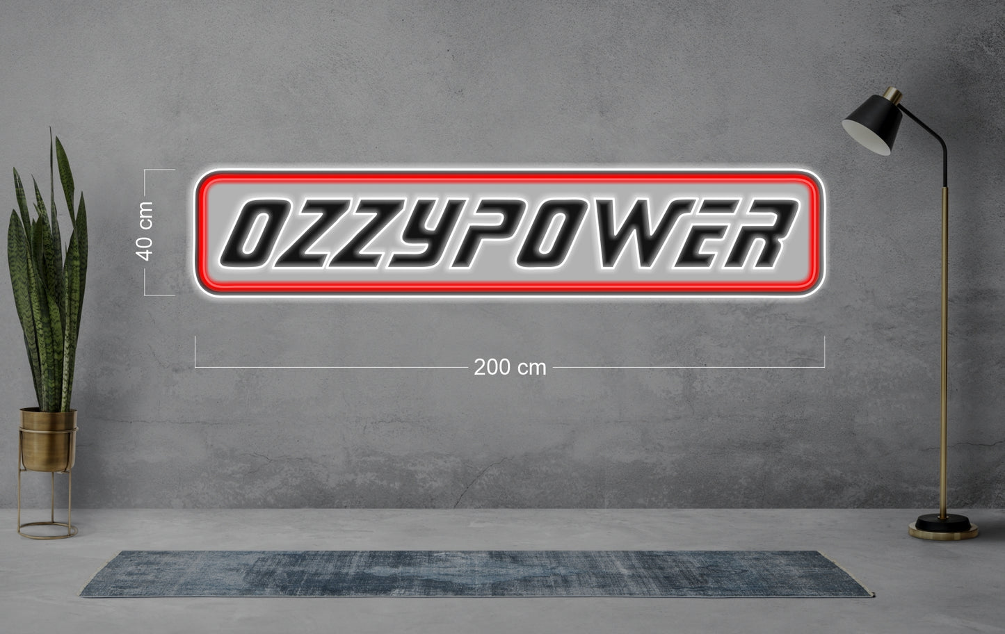 Enseigne au néon LED personnalisée pour entreprise 