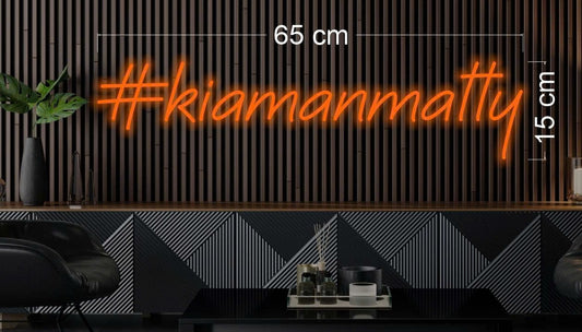 Enseigne au néon LED personnalisée pour entreprise 