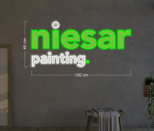 Enseigne au néon LED personnalisée pour entreprise 