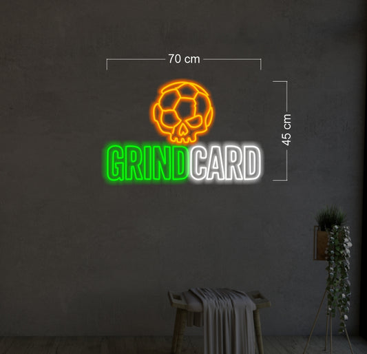 GRIND CARD | LED Neon Sign