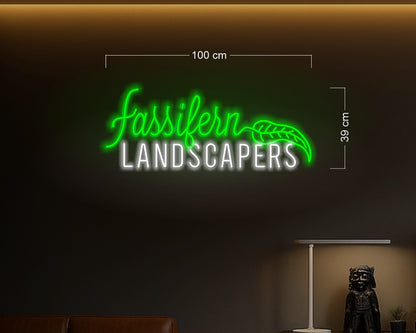 Enseigne au néon LED personnalisée pour entreprise 