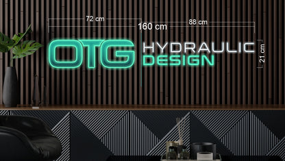 Enseigne au néon LED personnalisée pour entreprise 