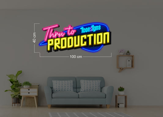 Enseigne au néon LED personnalisée pour entreprise 