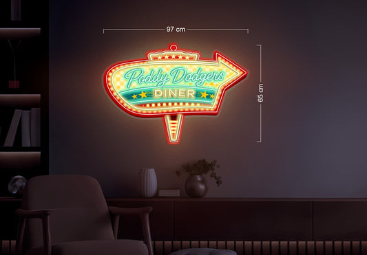 Enseigne au néon LED personnalisée pour entreprise 