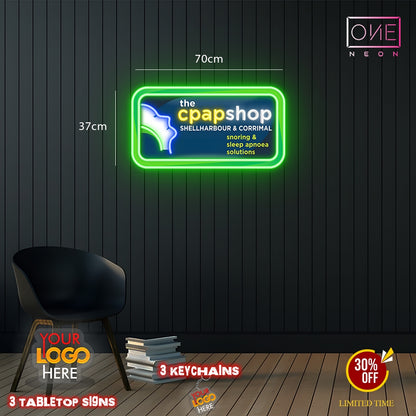 Enseigne au néon LED personnalisée pour entreprise 