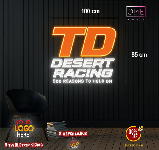TD logo | LED Neon Sign