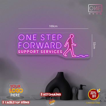 NORTHERN BOXING + ONE STEP | LED Neon Sign (2 signs)