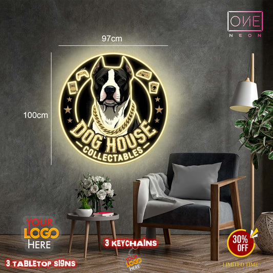 Enseigne au néon LED personnalisée pour entreprise 