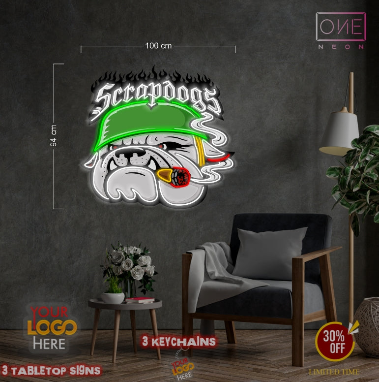 Scrapoogs | LED Neon Sign