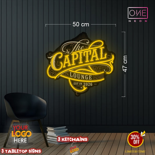 Enseigne au néon LED personnalisée pour entreprise 