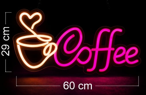 Ice Cream + Candy + Milk Shakes + Coffee | LED Neon Sign (4 signs)