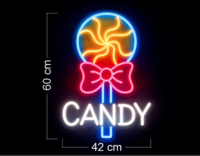 Ice Cream + Candy + Milk Shakes + Coffee | LED Neon Sign (4 signs)