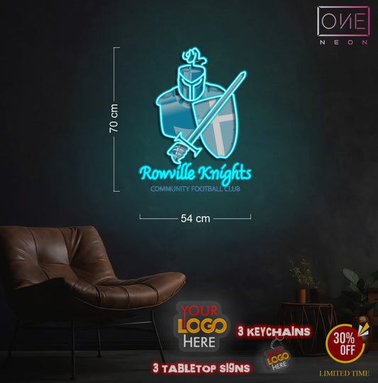 ROWVILLE KNIGHTS | LED Neon Sign