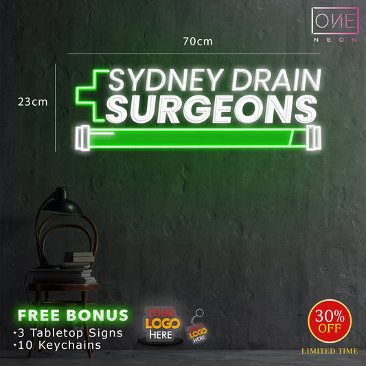 SYDNEY DRAIN | LED Neon Sign