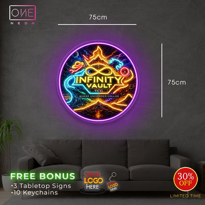 INFINITY VAULT | LED Neon Sign