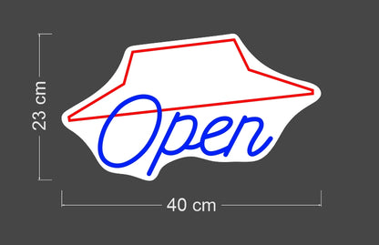 Open + Pizza Hut | 2 light boxes