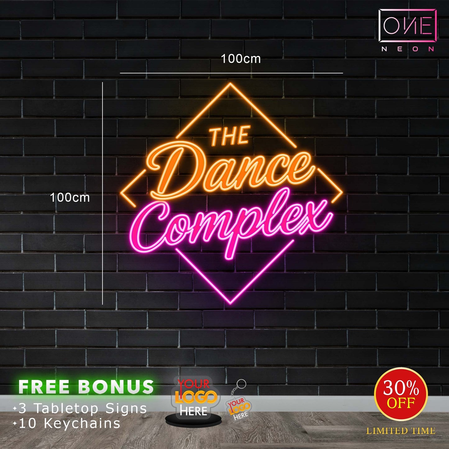 THE DANCE COMPLEX | LED Neon Sign
