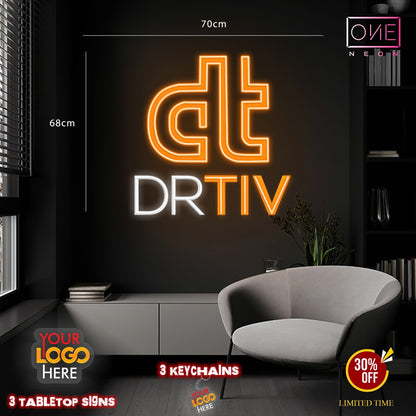 Dr TIV logo | LED Neon Sign