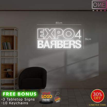 EXPO4 BARBERS | LED Neon Sign