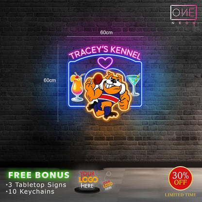 TRACEY'S KENNEL | LED Neon Sign