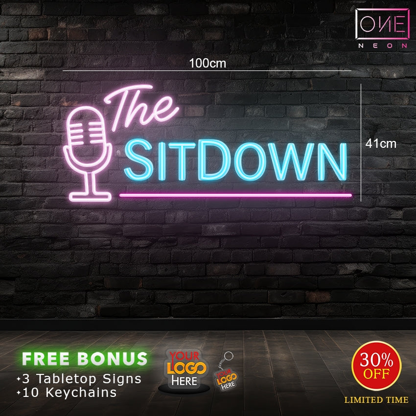 THE SITDOWN | LED Neon Sign