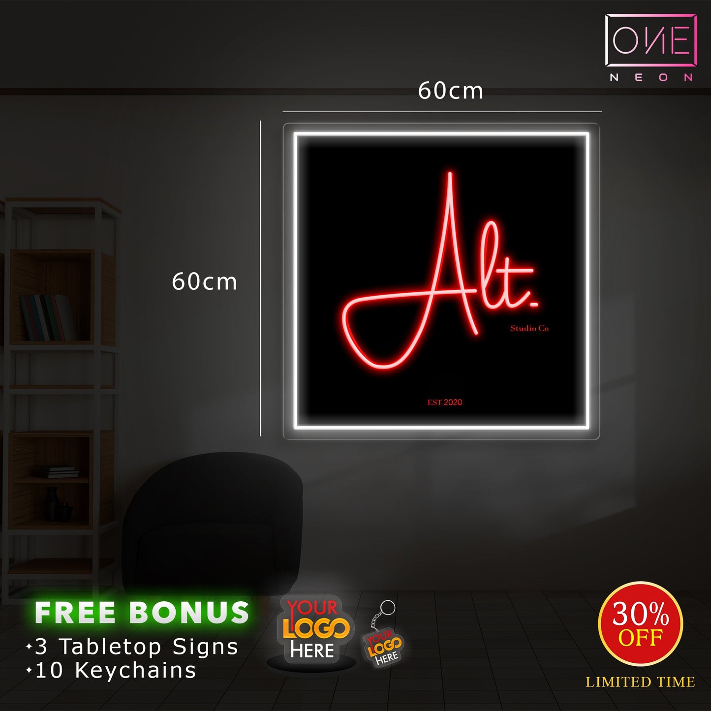 ALT logo | LED Neon Sign