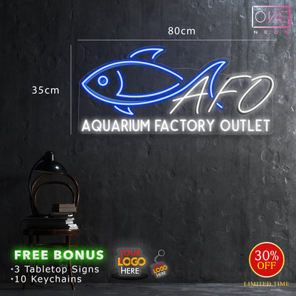 AQUARIUM FATORY OUTLET | LED Neon Sign
