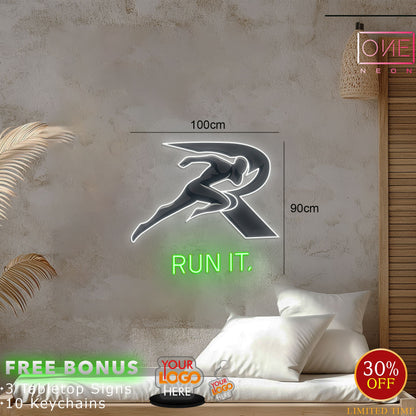 RUN IT | LED Neon Sign