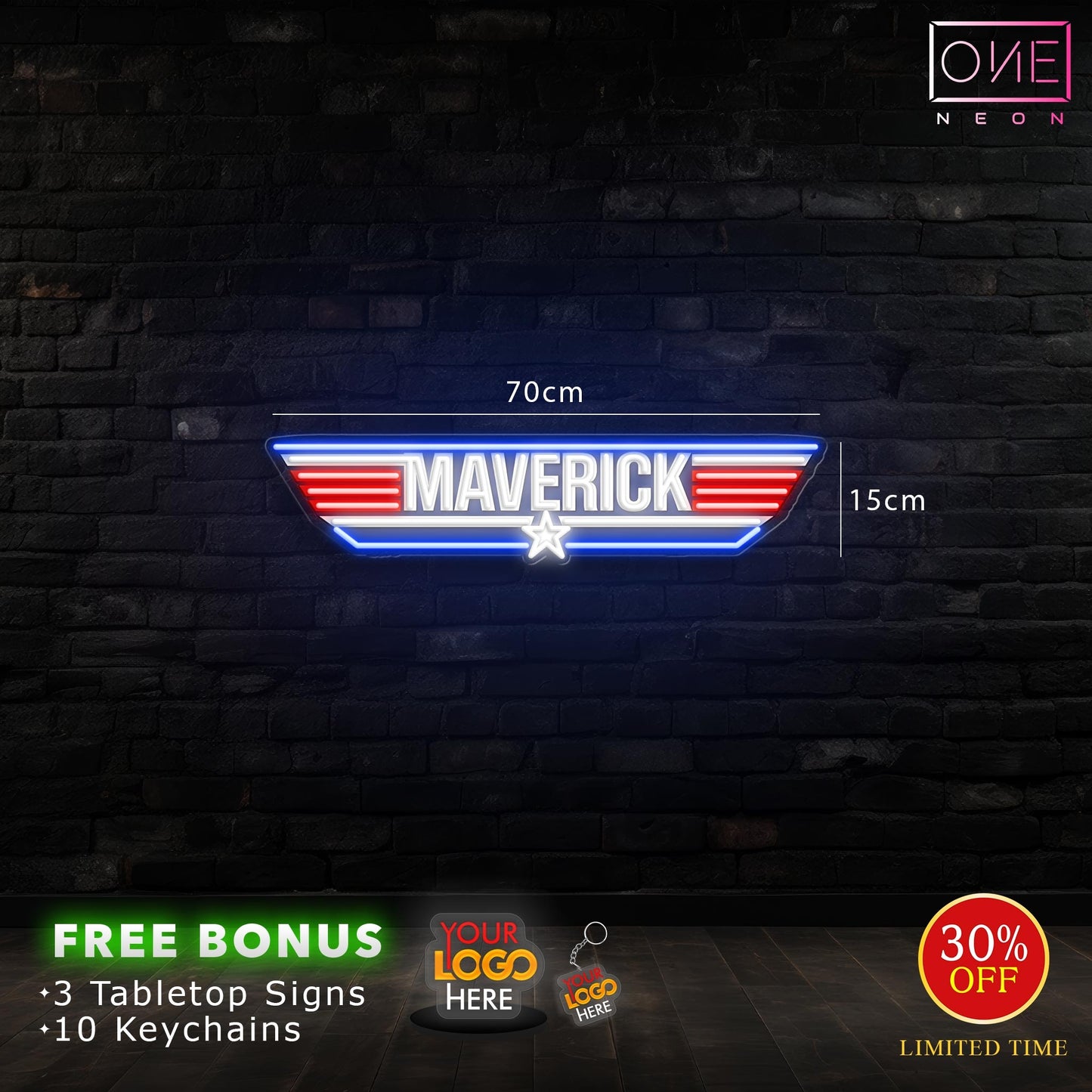 MAVERICK | LED Neon Sign