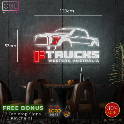 F TRUCKS | LED Neon Sign