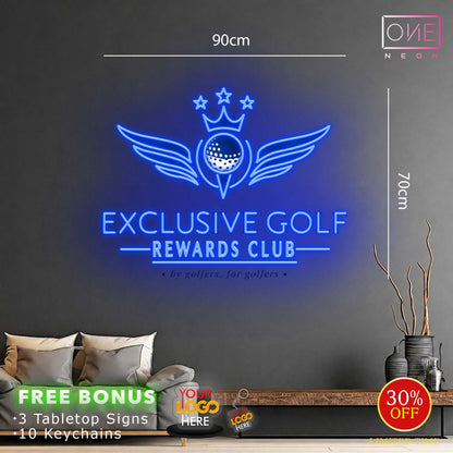 EXCLUSIVE GOLF | LED Neon Sign