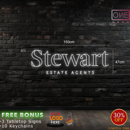 STEWART ESTATE AGENTS | LED Neon Sign
