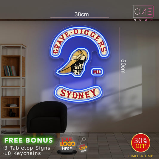 GRAVE DIGGERS SYDNEY | LED Neon Sign