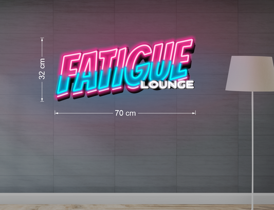 FATIGUE LOUNGE | LED Neon Sign