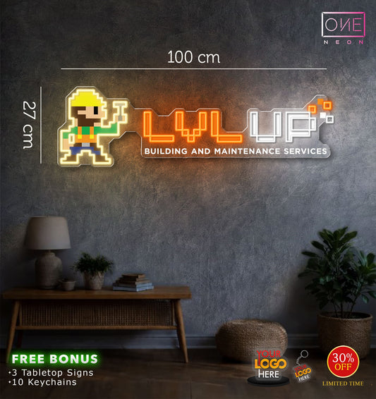 LVL VP | LED Neon Sign
