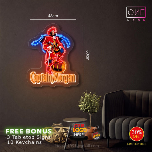 CAPTAIN MORGAN | LED Neon Sign