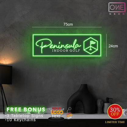 Enseigne au néon LED personnalisée pour entreprise 
