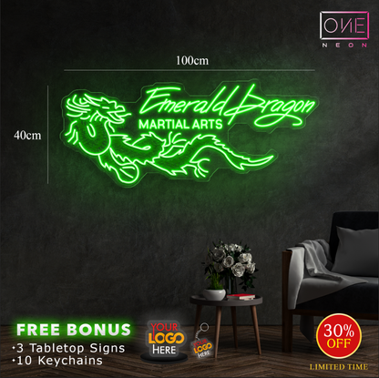 Emerald Dragon Martial Arts | LED Neon Sign