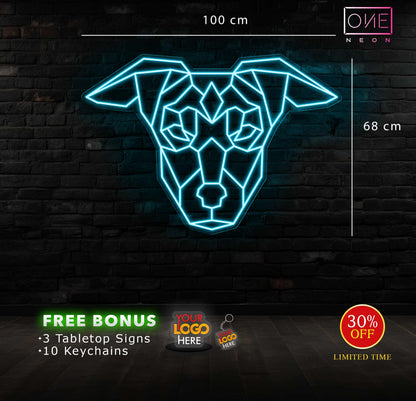 DOG LOGO | LED Neon Sign