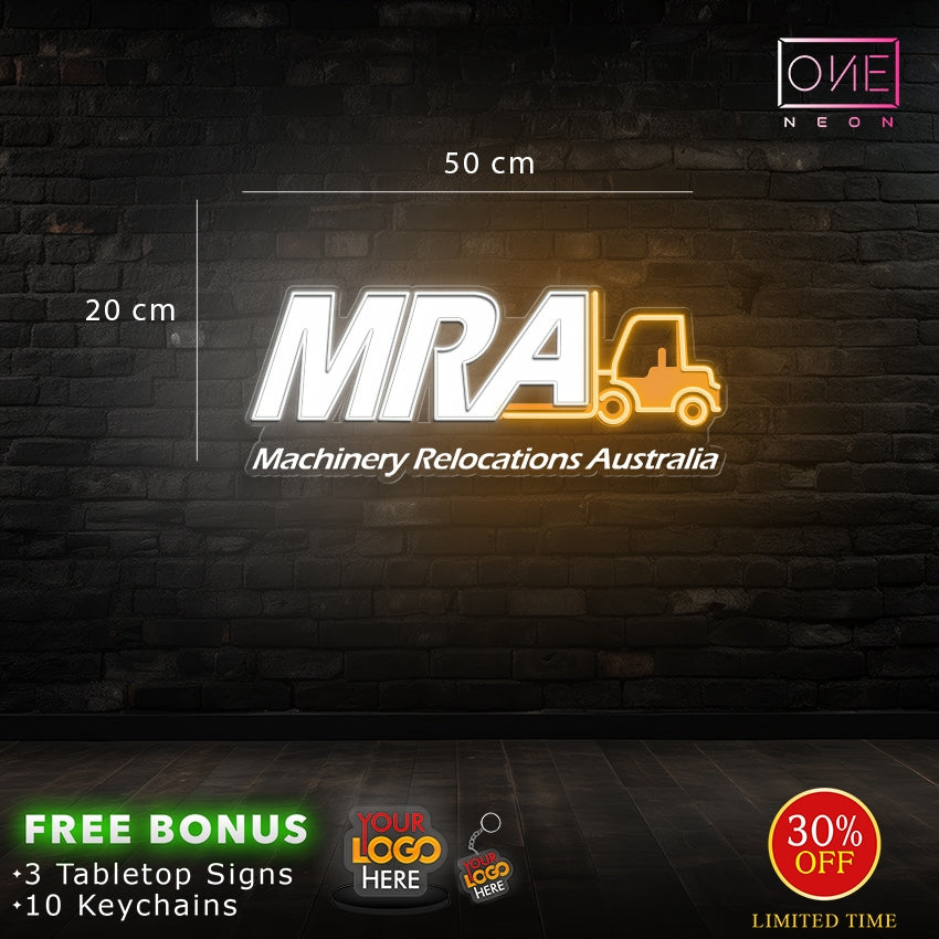 CTM + MRA | LED Neon Sign (2 signs)