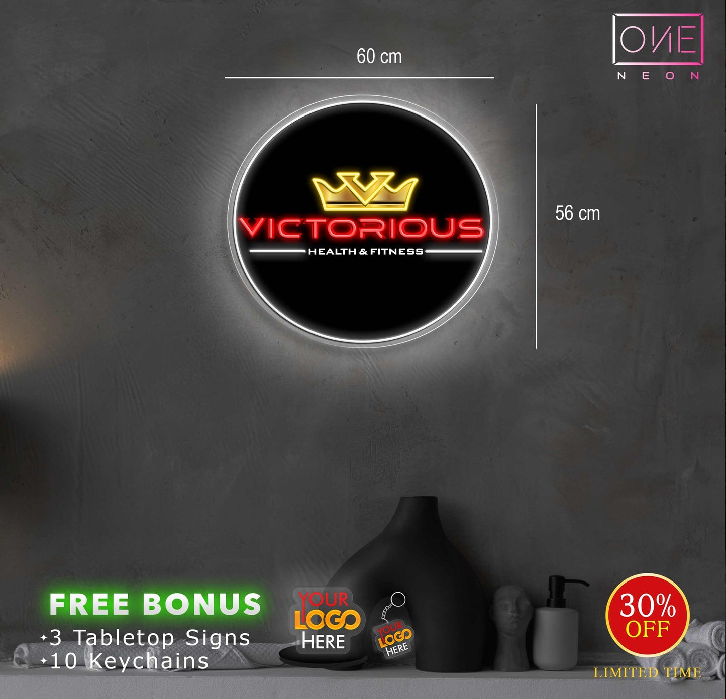 VICTORIOUS | LED Neon Sign